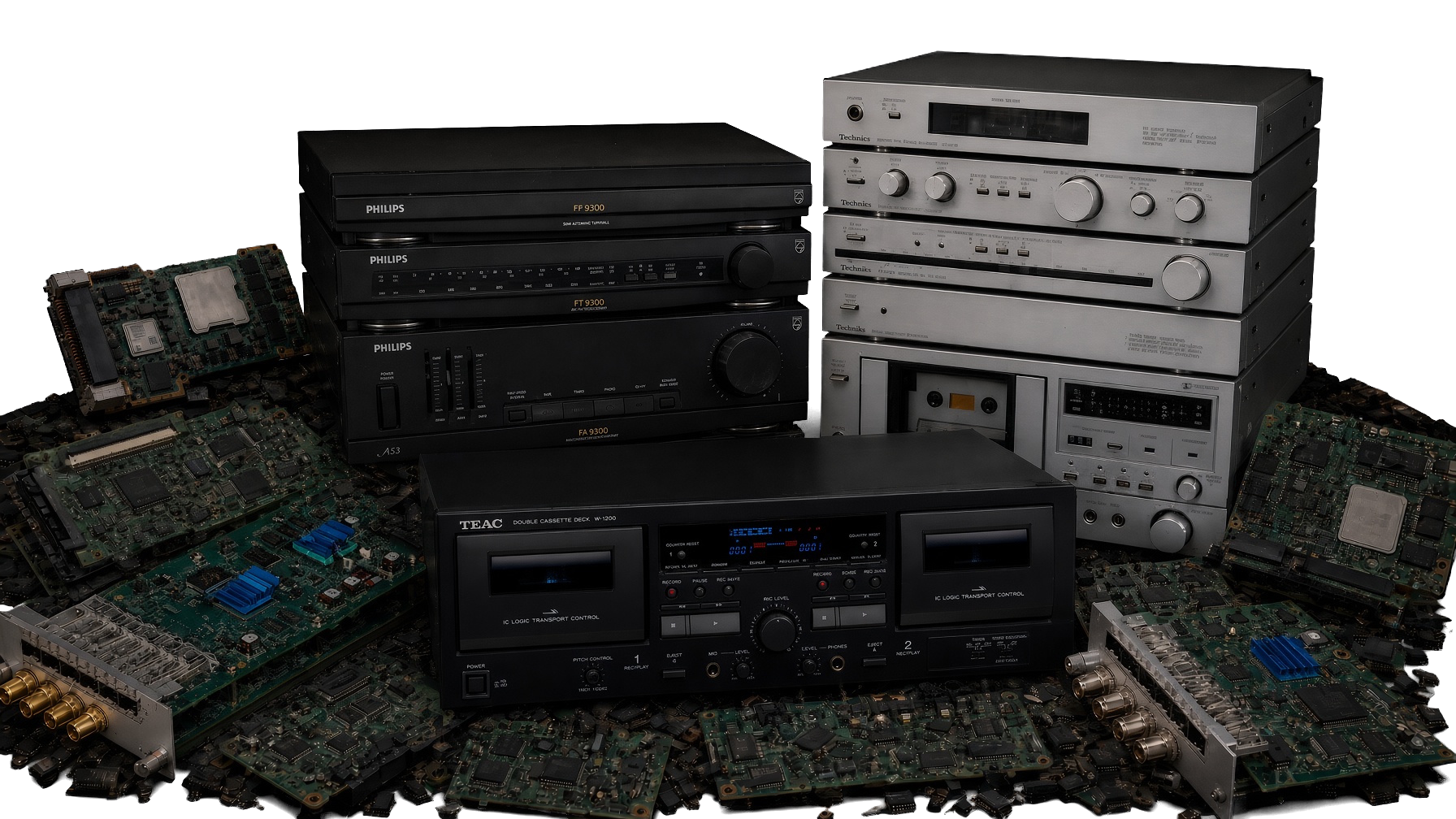 Consoles numériques, processeurs audio & amplificateurs professionnels