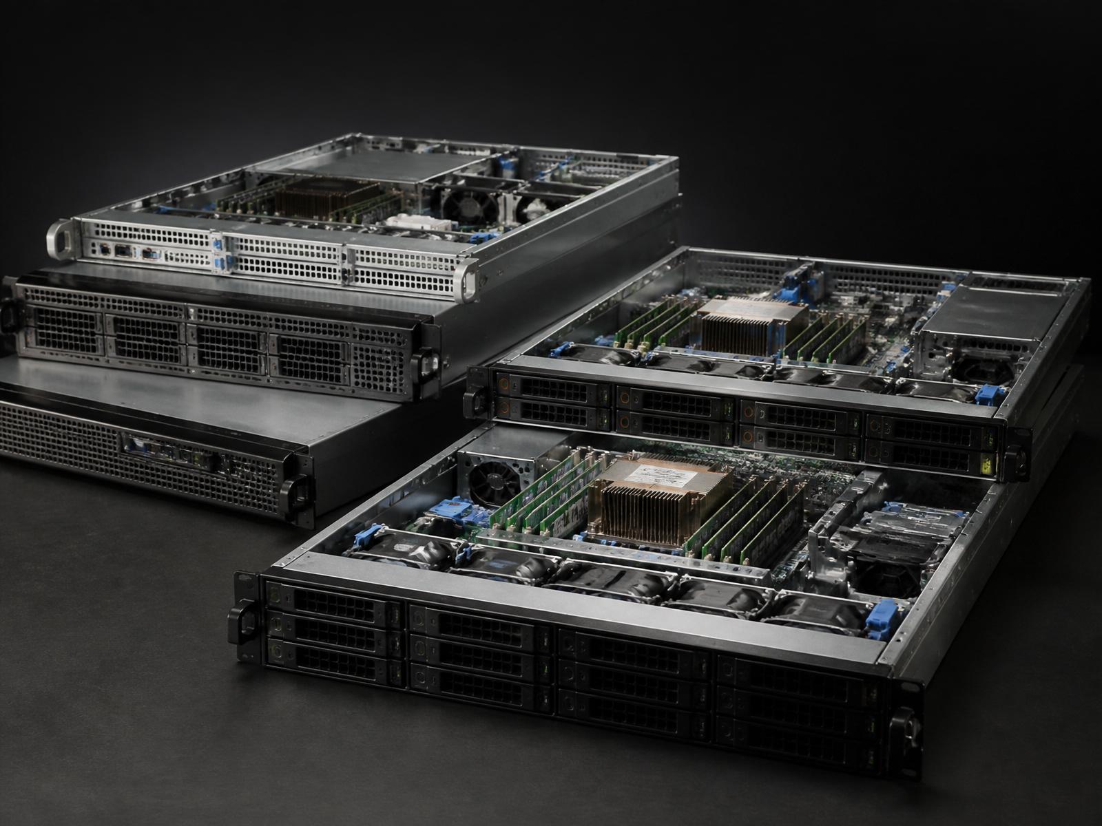 Serveurs rack, serveurs blade & châssis de calcul